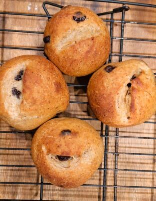 mini pain au chocolat