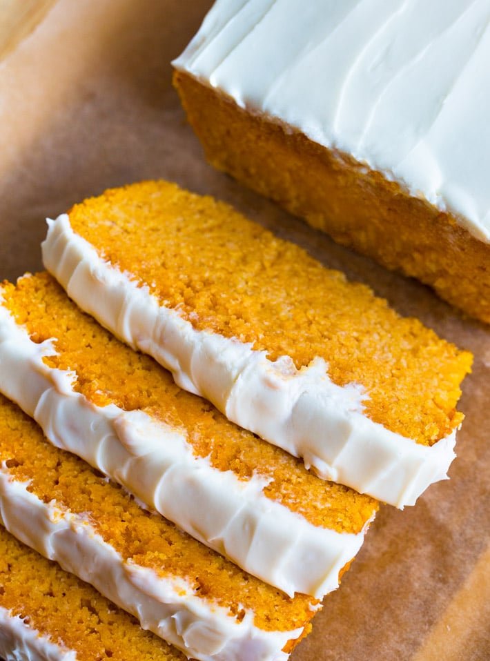 keto pumpkin bread