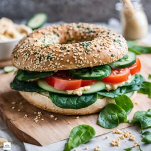 low carb sourdough bagel