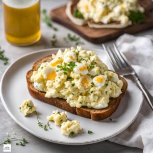 low carb sourdough ope egg salad 