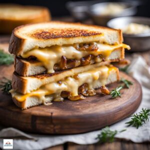 low carb sourdough grilled cheese