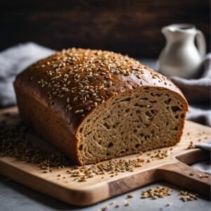 low carb flax seed bread