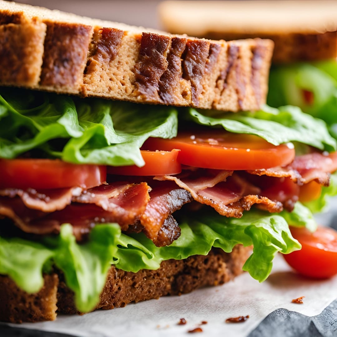 BLT low carb bread