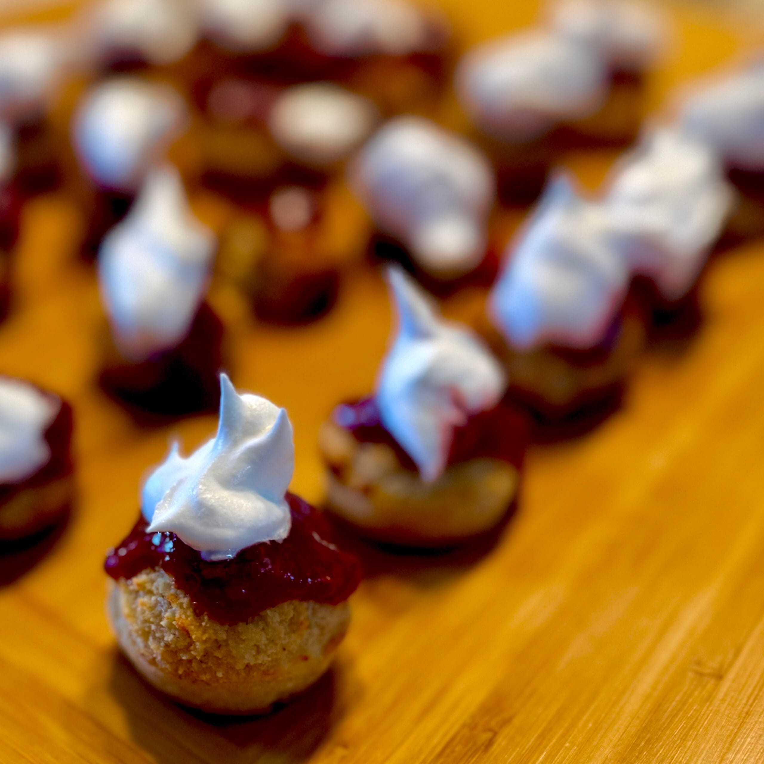 Low Carb High Protein Sourdough Discard Mini Short Cakes