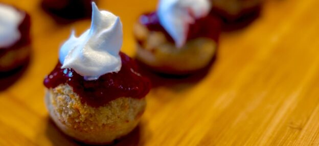 Low Carb Mini Shortcakes
