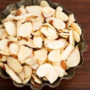 slivered almonds