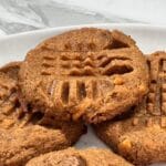 Keto 3 Ingredient Peanut Butter Cookies