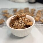 Keto 2 Ingredient Crackers