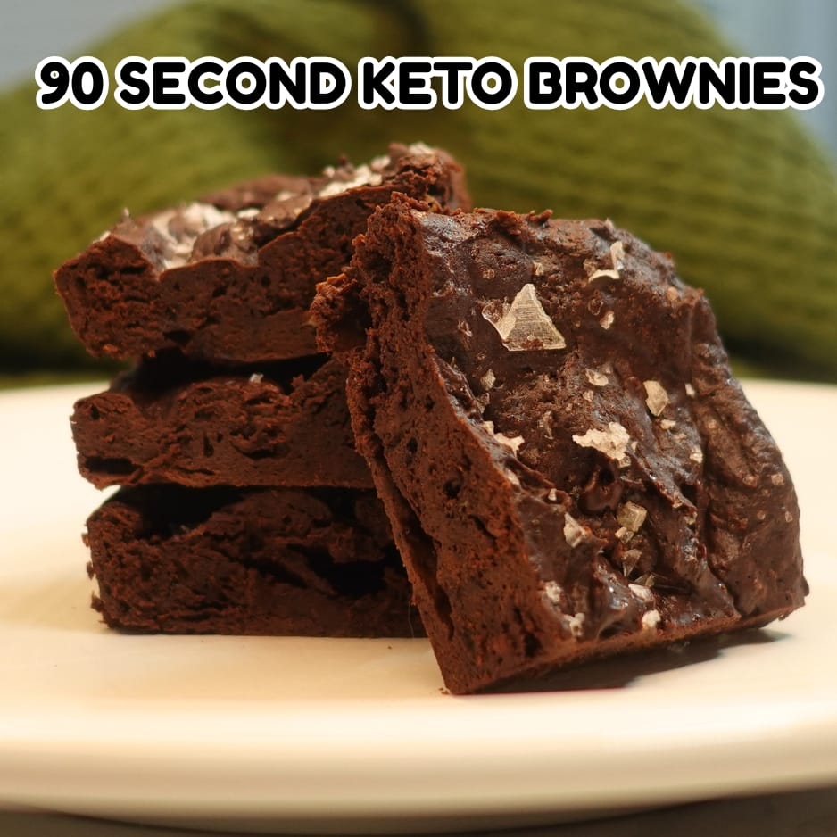90 Second Keto Brownies