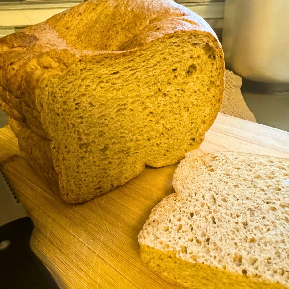 The crumb and crust of the Blueprint bread