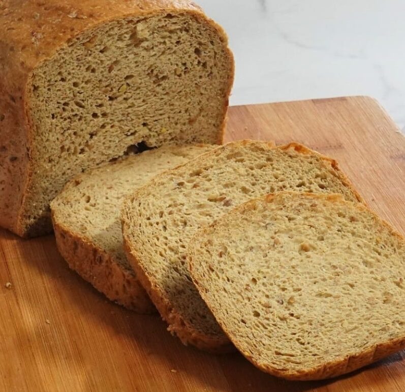 The crumb and crust of the Blueprint bread