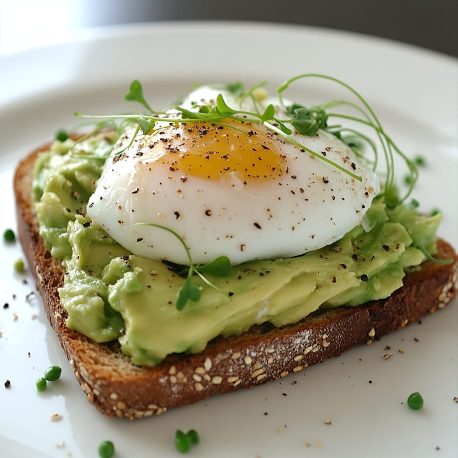 Avocado and Egg Toast